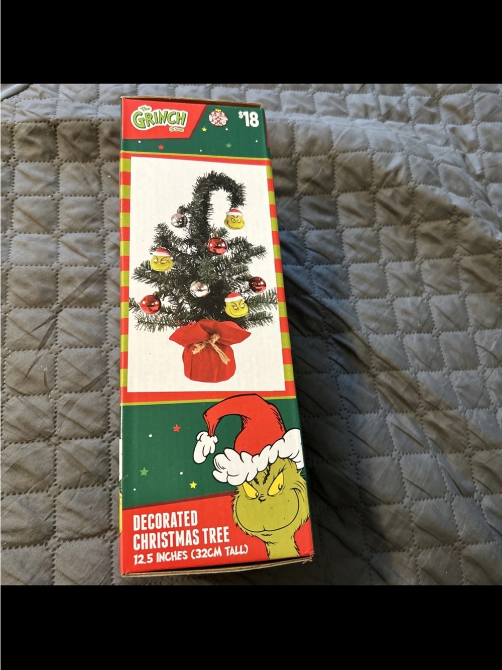 NEW Grinch Decorated Mini Christmas Tree - Green retired style